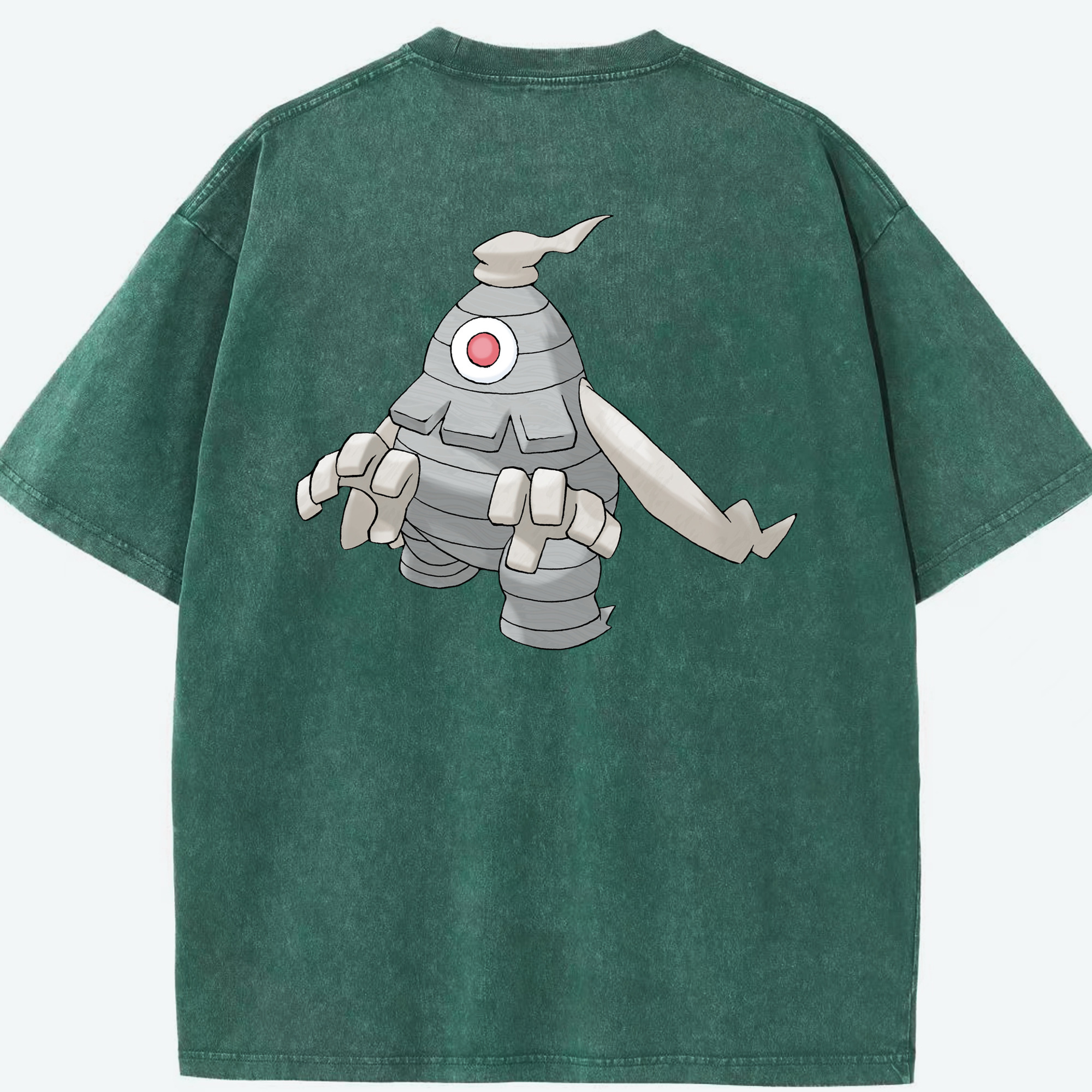 （画像用） ポケットモンスター Pokémon 綿100% ヴィンテージ風 半袖Tシャツ（背面プリント）